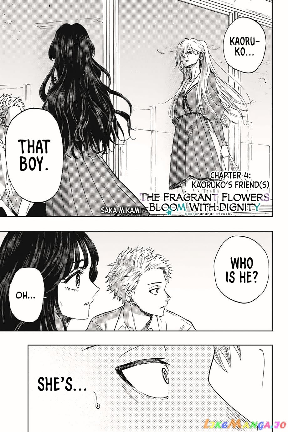 Read The Fragrant Flower Blooms with Dignity EN Manga Online