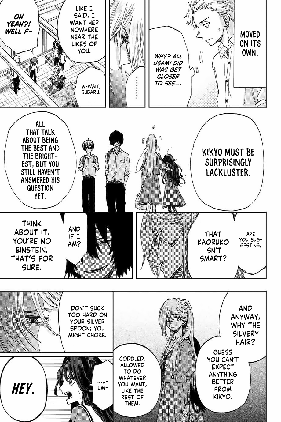 Read The Fragrant Flower Blooms with Dignity EN Manga Online