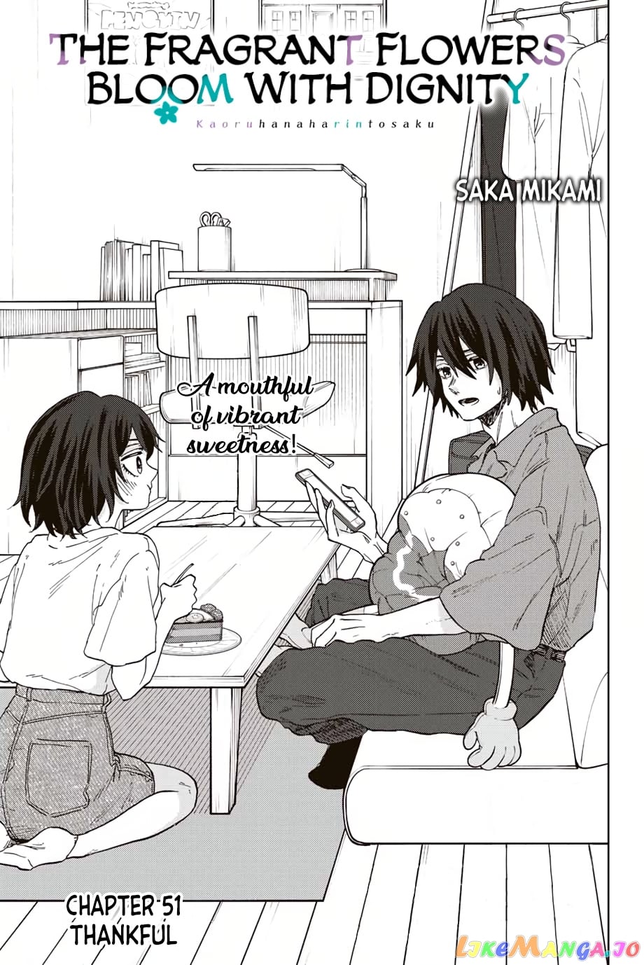 Read The Fragrant Flower Blooms with Dignity EN Manga Online