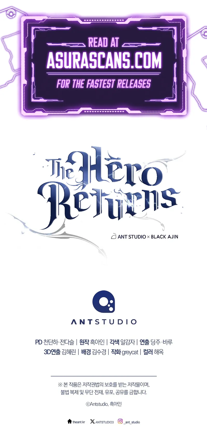 Read The Hero Returns EN Manga Online