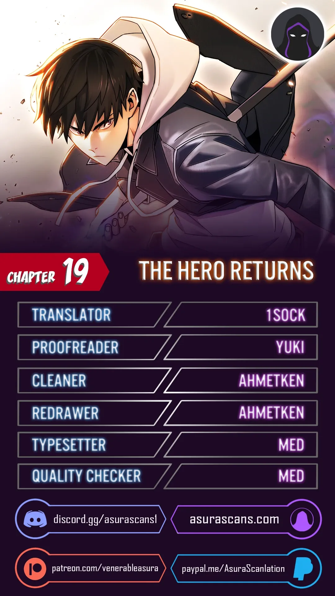 Read The Hero Returns EN Manga Online