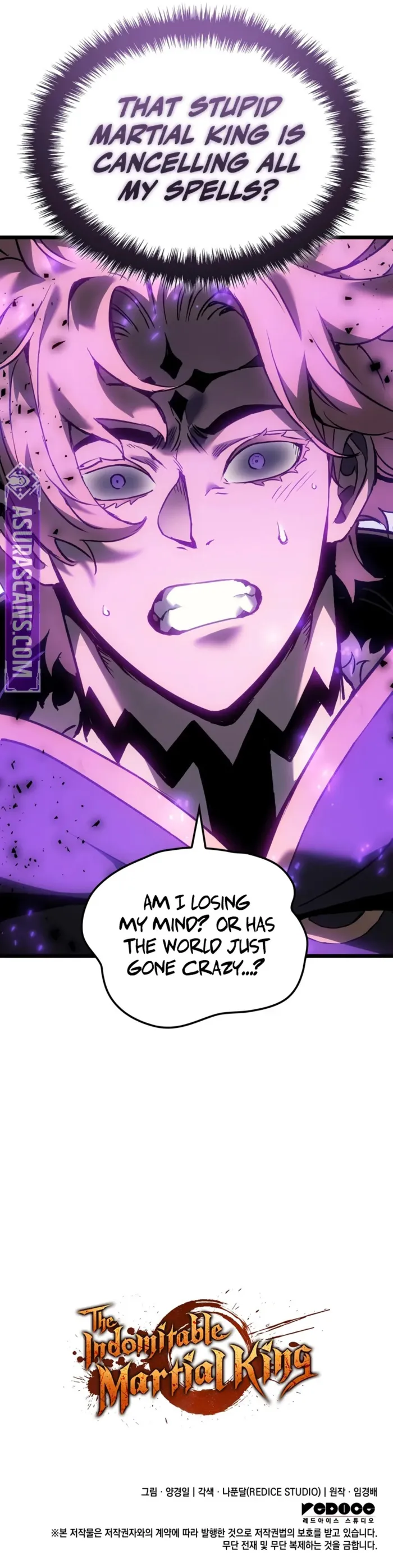 Read The Indomitable Martial King EN Manga Online
