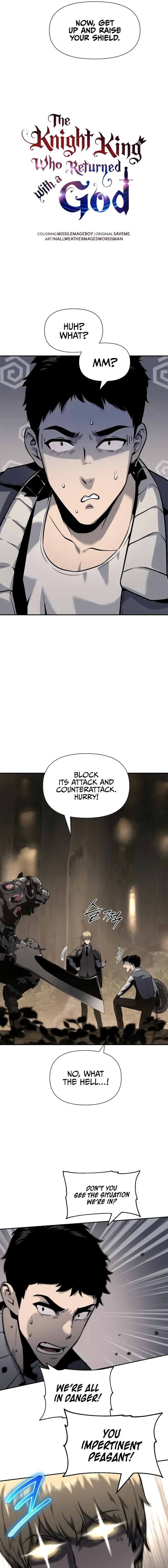 Read The Knight King Who Returned with a God EN Manga Online
