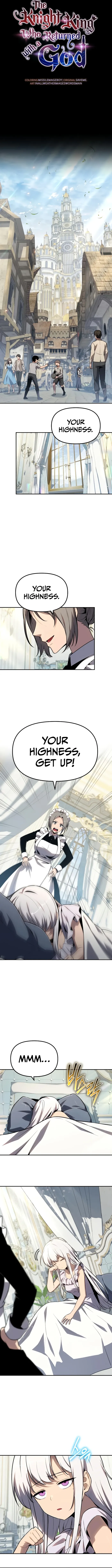 Read The Knight King Who Returned with a God EN Manga Online