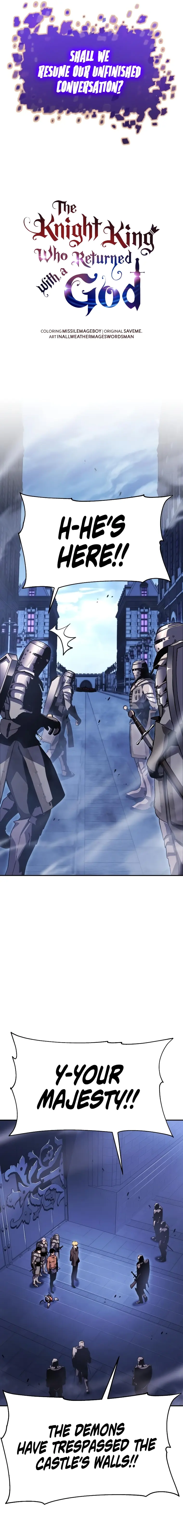 Read The Knight King Who Returned with a God EN Manga Online