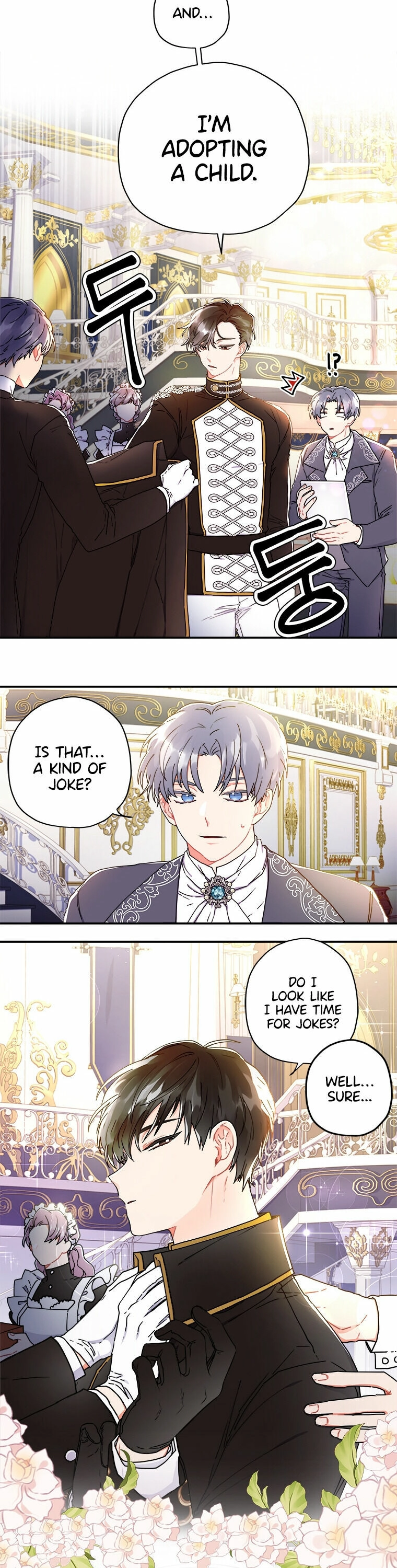 Read The Male Lead's Little Lion Daughter EN Manga Online