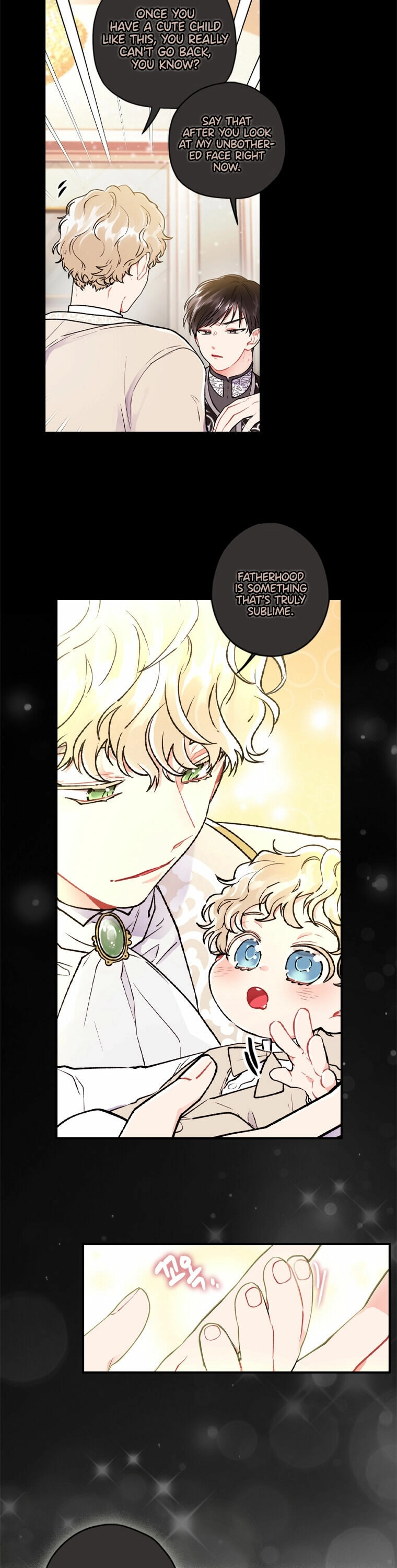 Read The Male Lead's Little Lion Daughter EN Manga Online