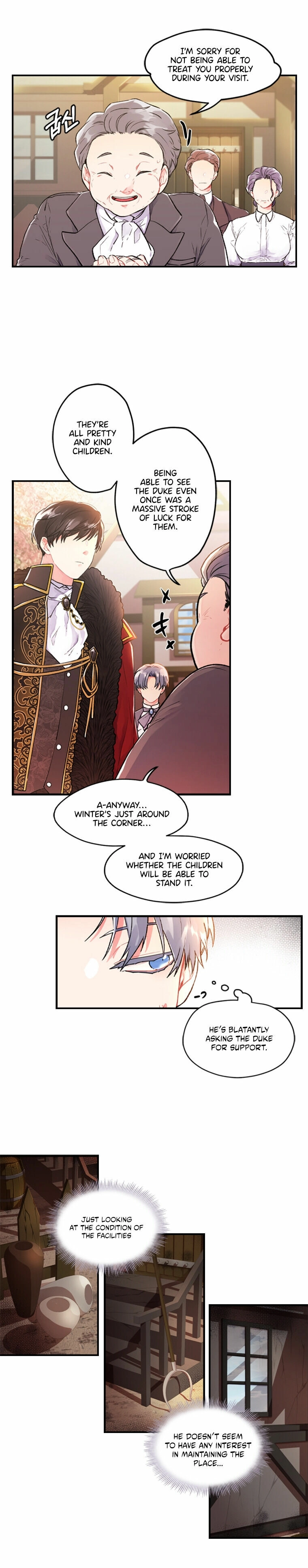 Read The Male Lead's Little Lion Daughter EN Manga Online