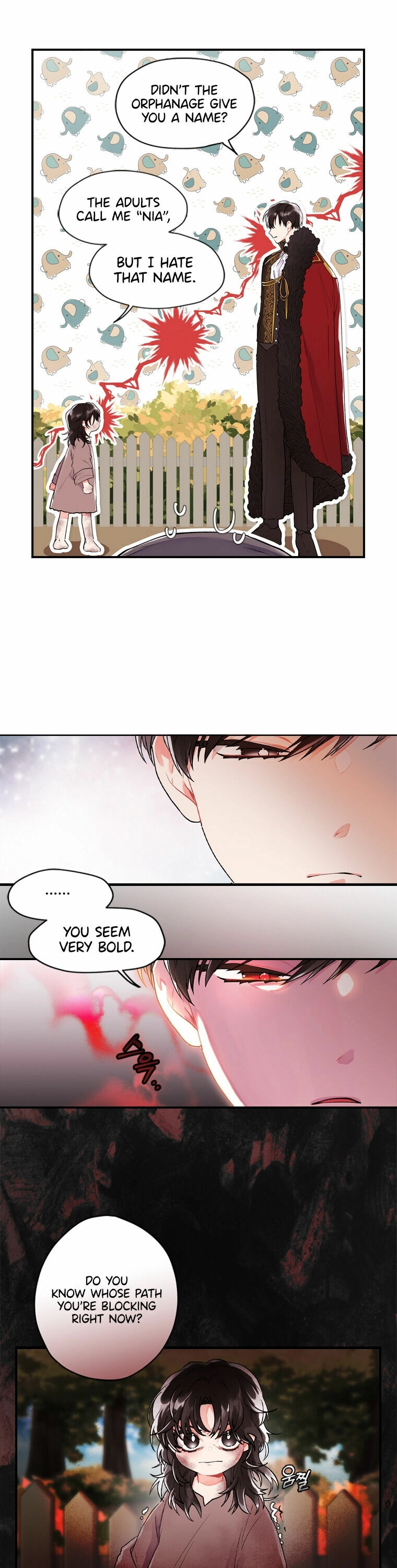 Read The Male Lead's Little Lion Daughter EN Manga Online