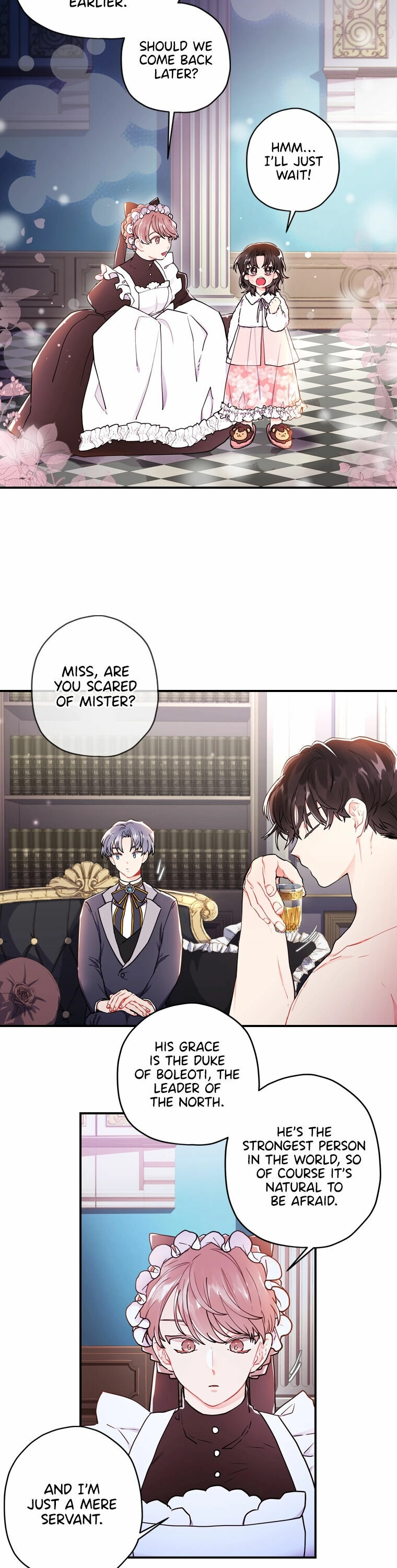 Read The Male Lead's Little Lion Daughter EN Manga Online