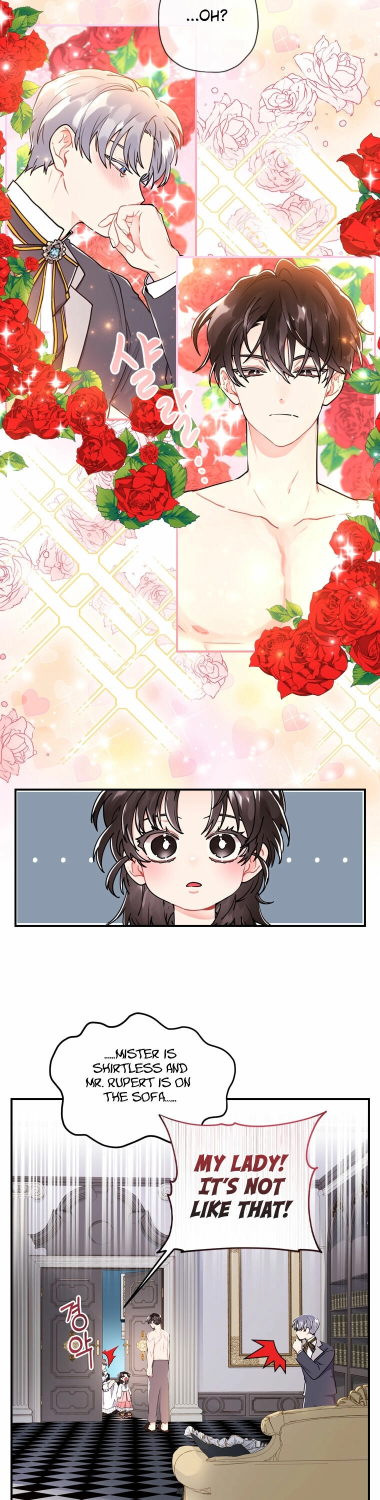 Read The Male Lead's Little Lion Daughter EN Manga Online