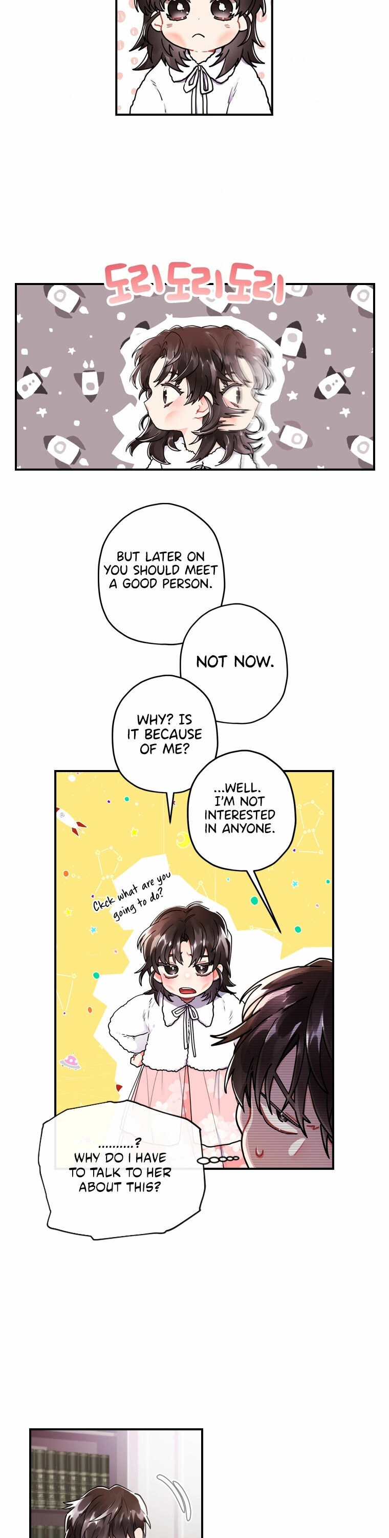 Read The Male Lead's Little Lion Daughter EN Manga Online
