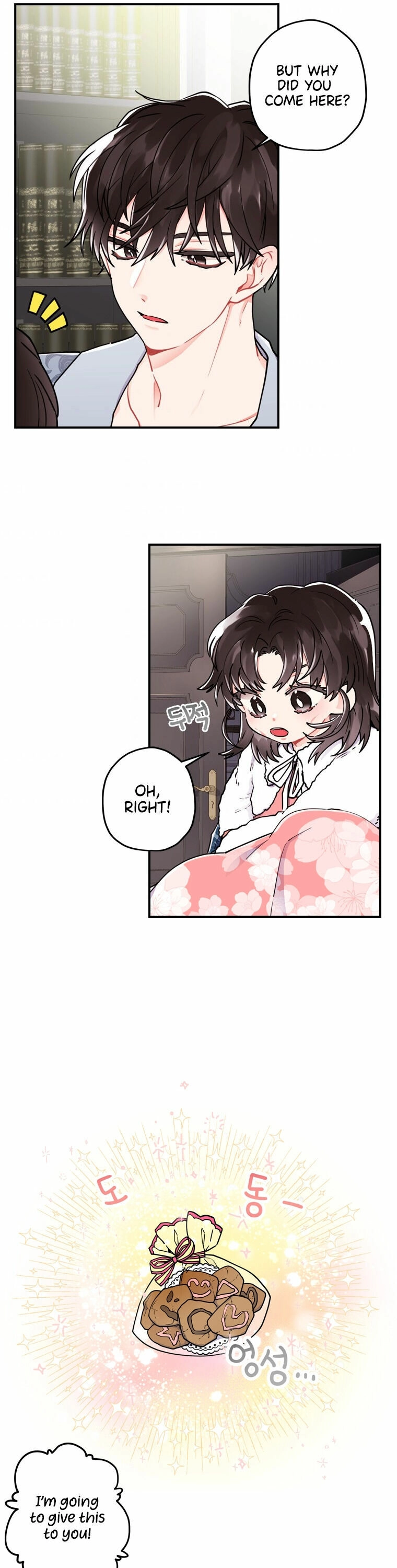 Read The Male Lead's Little Lion Daughter EN Manga Online