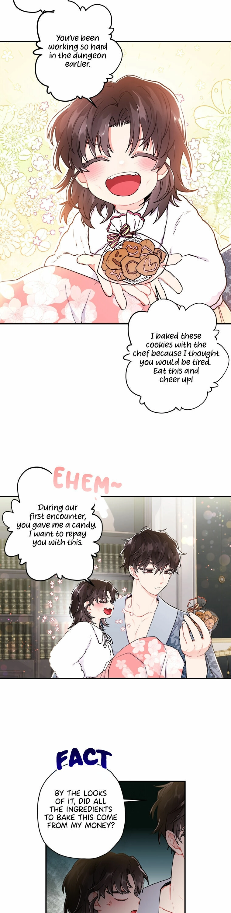 Read The Male Lead's Little Lion Daughter EN Manga Online