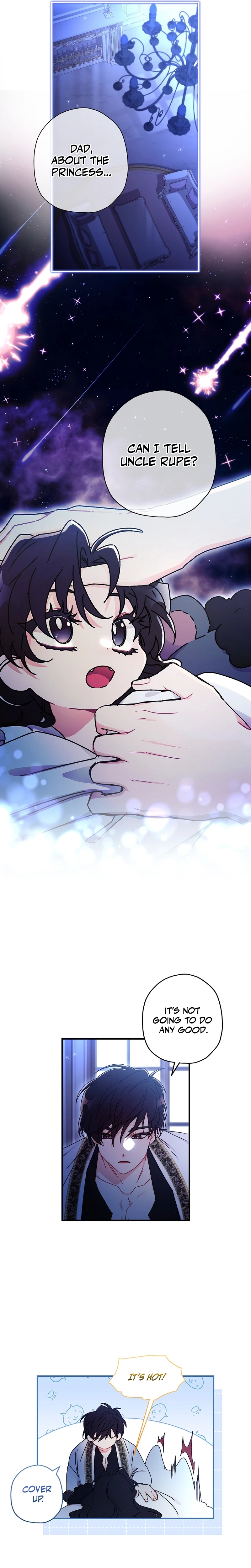 Read The Male Lead's Little Lion Daughter EN Manga Online