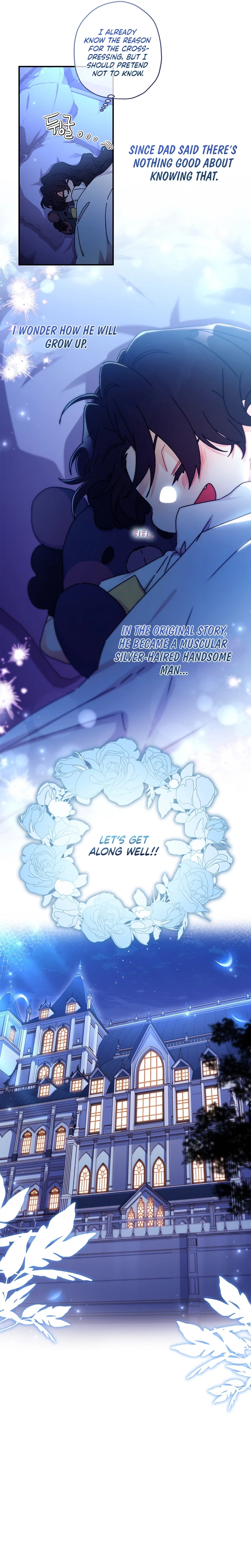 Read The Male Lead's Little Lion Daughter EN Manga Online