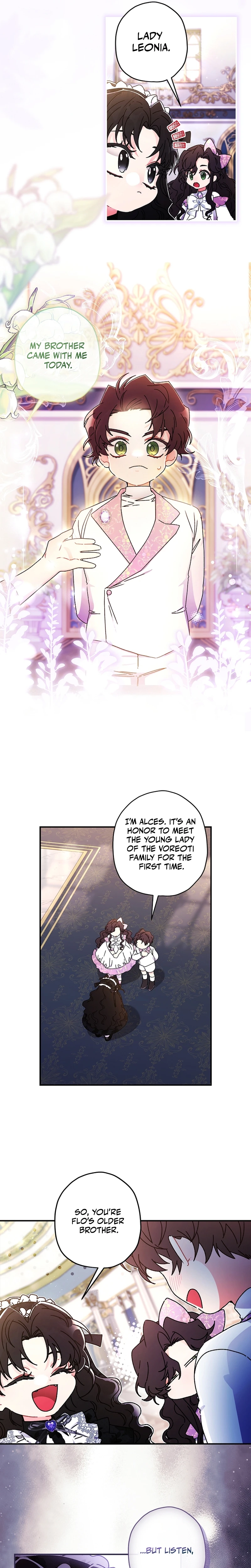 Read The Male Lead's Little Lion Daughter EN Manga Online