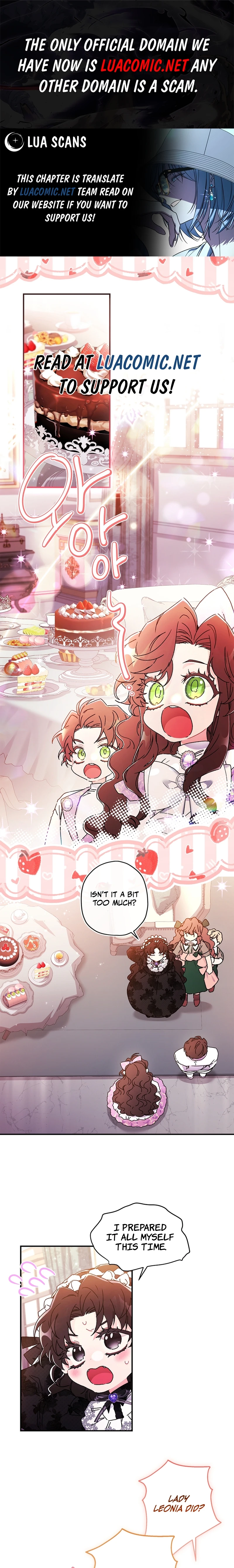 Read The Male Lead's Little Lion Daughter EN Manga Online