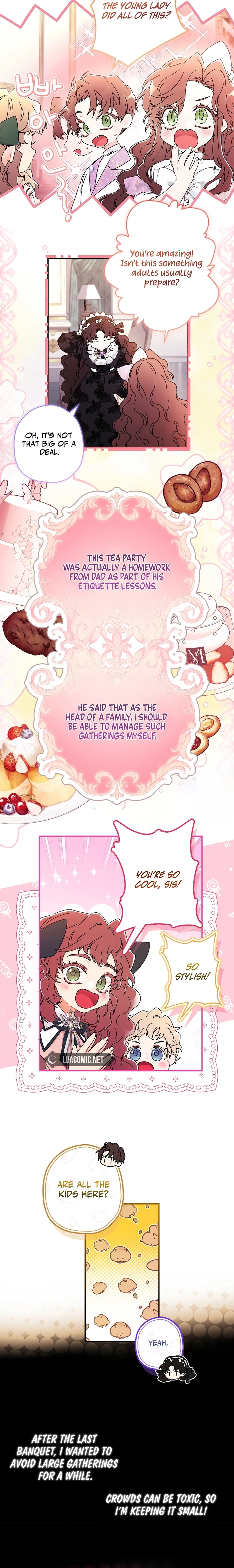Read The Male Lead's Little Lion Daughter EN Manga Online