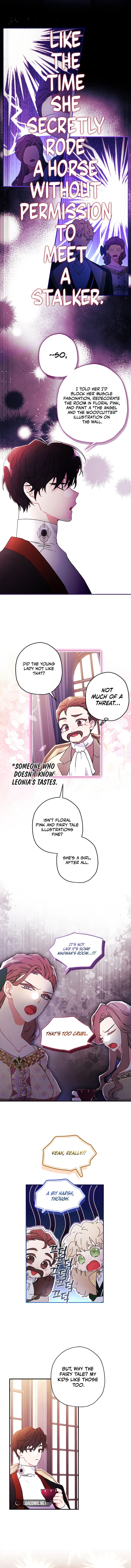 Read The Male Lead's Little Lion Daughter EN Manga Online