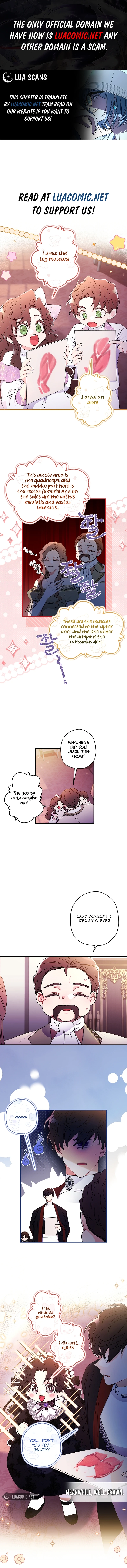 Read The Male Lead's Little Lion Daughter EN Manga Online