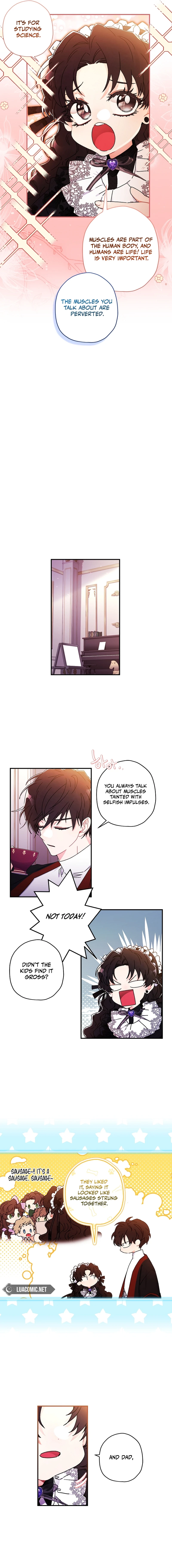 Read The Male Lead's Little Lion Daughter EN Manga Online