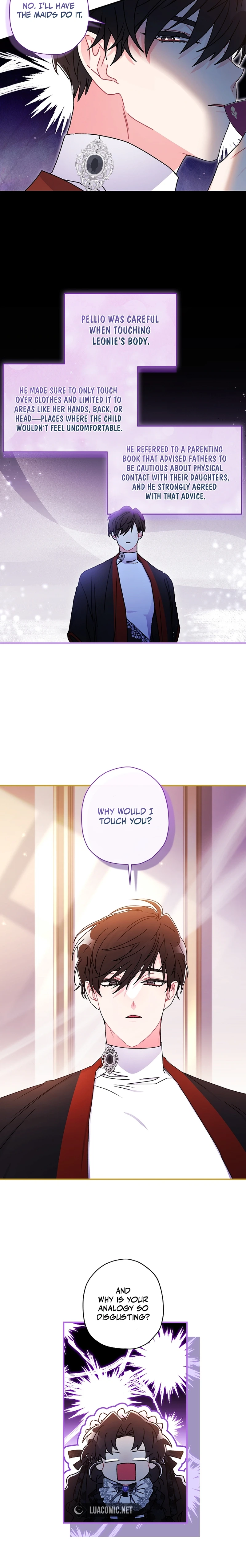 Read The Male Lead's Little Lion Daughter EN Manga Online