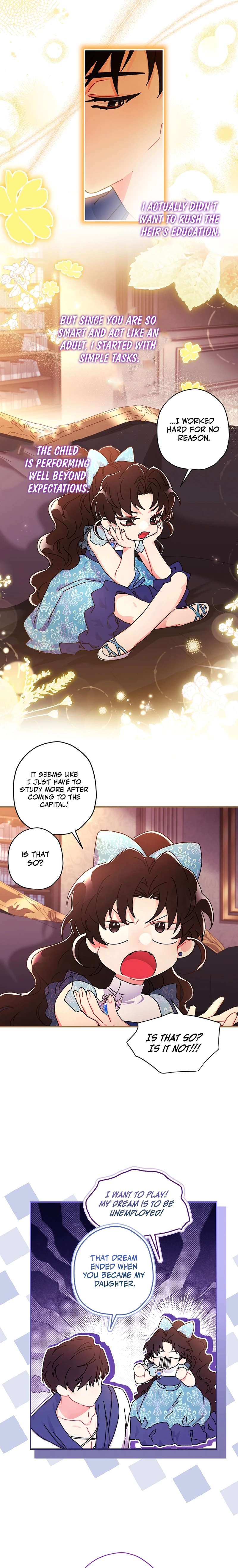 Read The Male Lead's Little Lion Daughter EN Manga Online