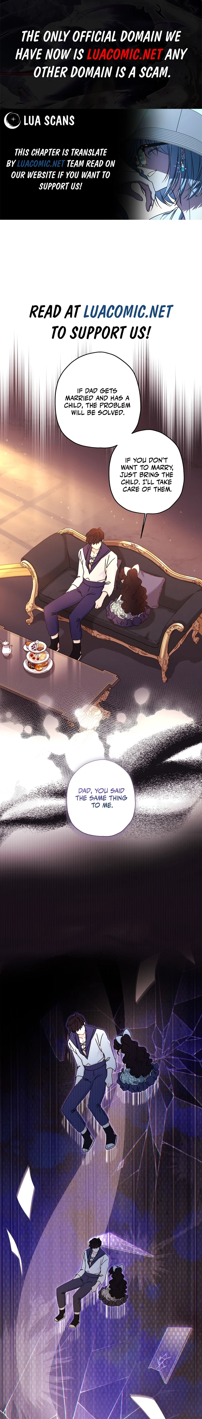 Read The Male Lead's Little Lion Daughter EN Manga Online