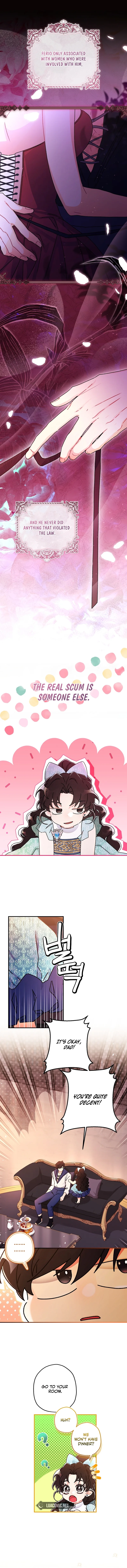 Read The Male Lead's Little Lion Daughter EN Manga Online