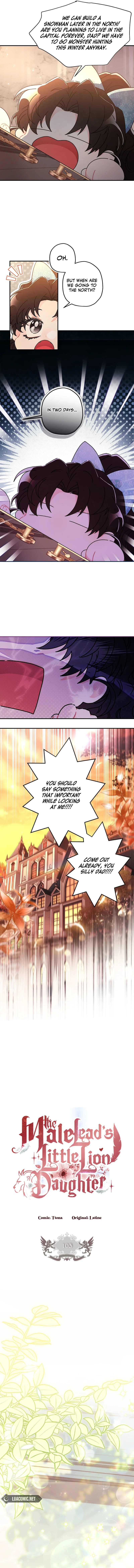 Read The Male Lead's Little Lion Daughter EN Manga Online