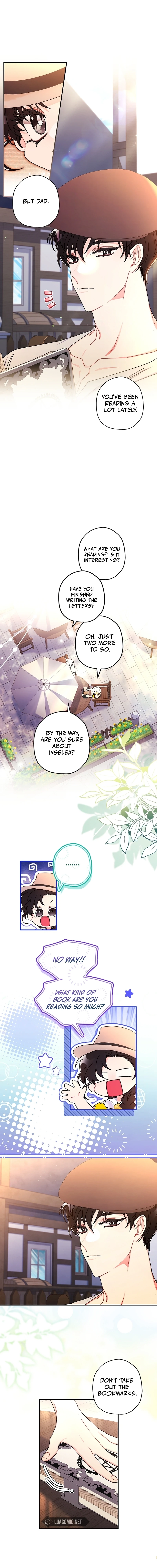 Read The Male Lead's Little Lion Daughter EN Manga Online