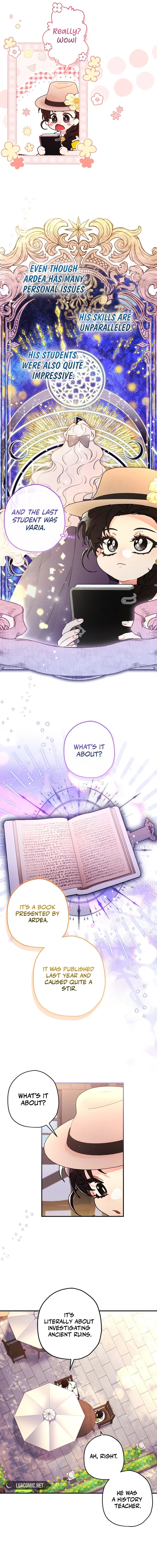 Read The Male Lead's Little Lion Daughter EN Manga Online