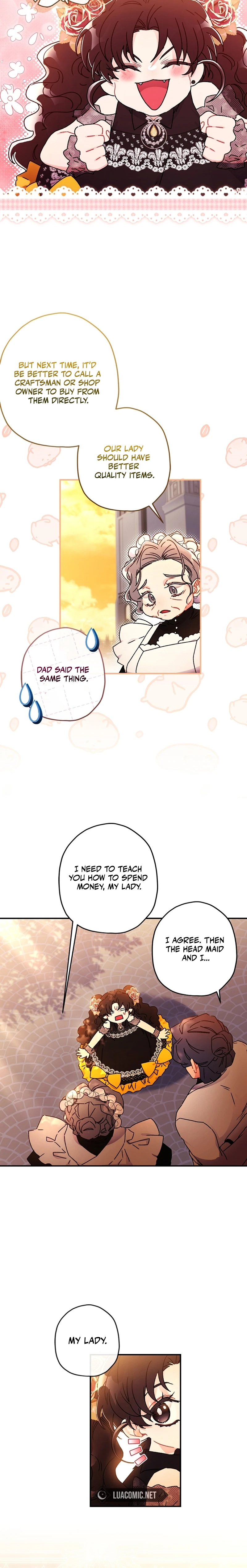 Read The Male Lead's Little Lion Daughter EN Manga Online