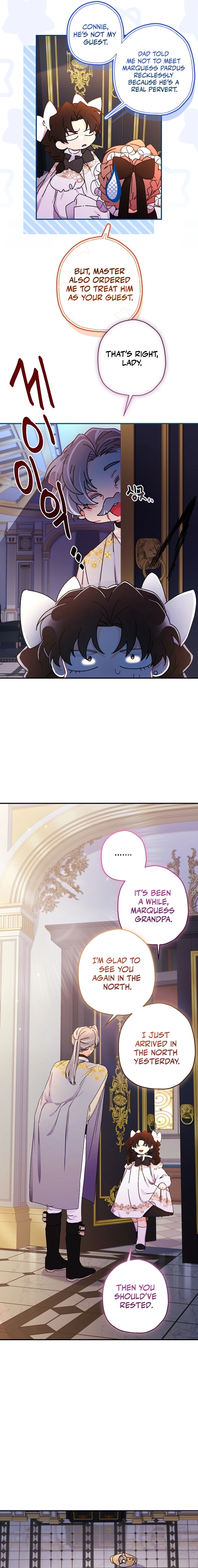 Read The Male Lead's Little Lion Daughter EN Manga Online