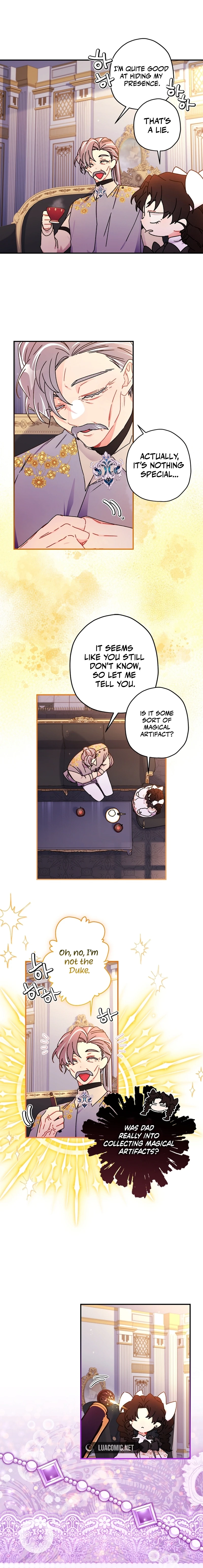 Read The Male Lead's Little Lion Daughter EN Manga Online