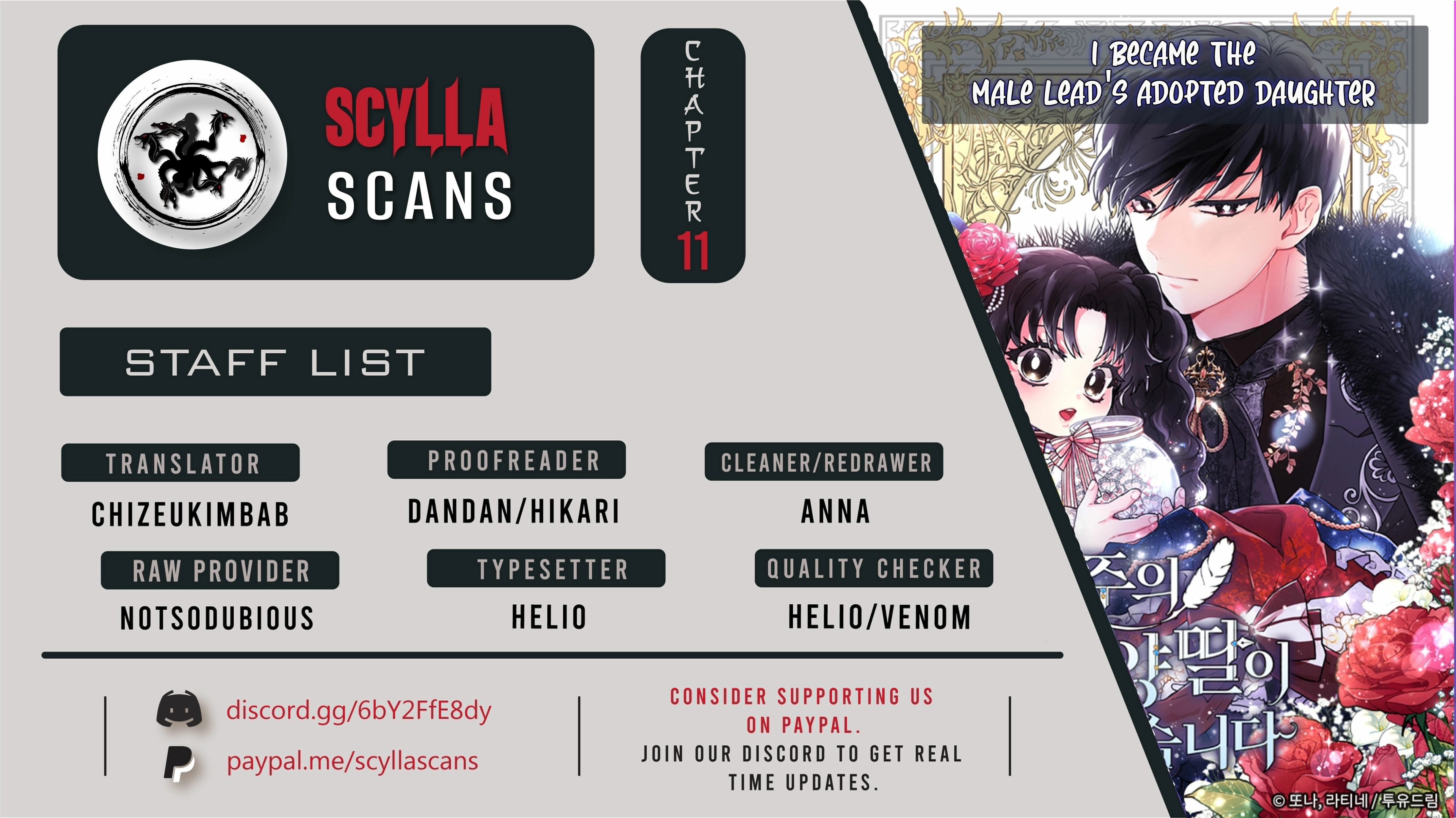 Read The Male Lead's Little Lion Daughter EN Manga Online
