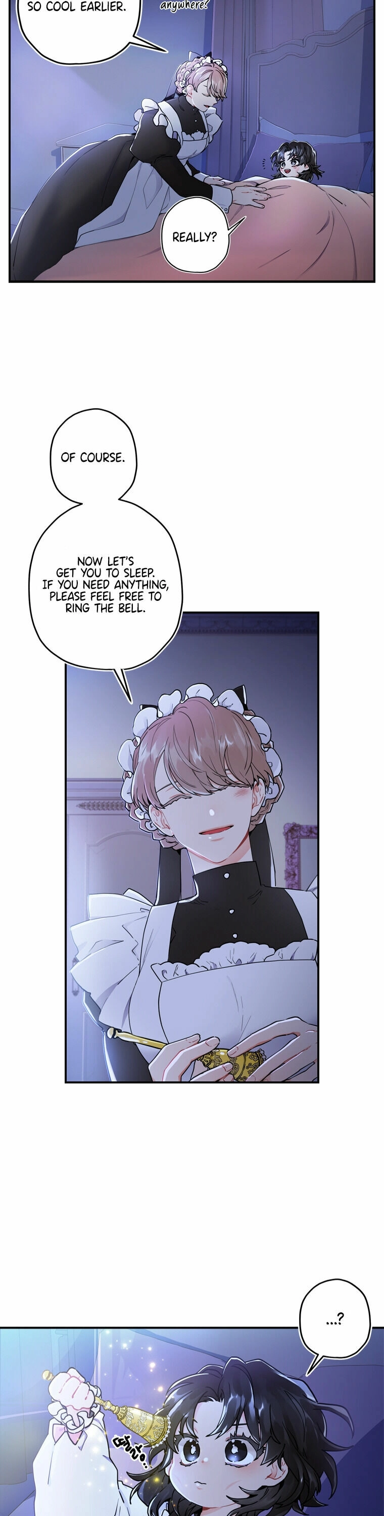 Read The Male Lead's Little Lion Daughter EN Manga Online
