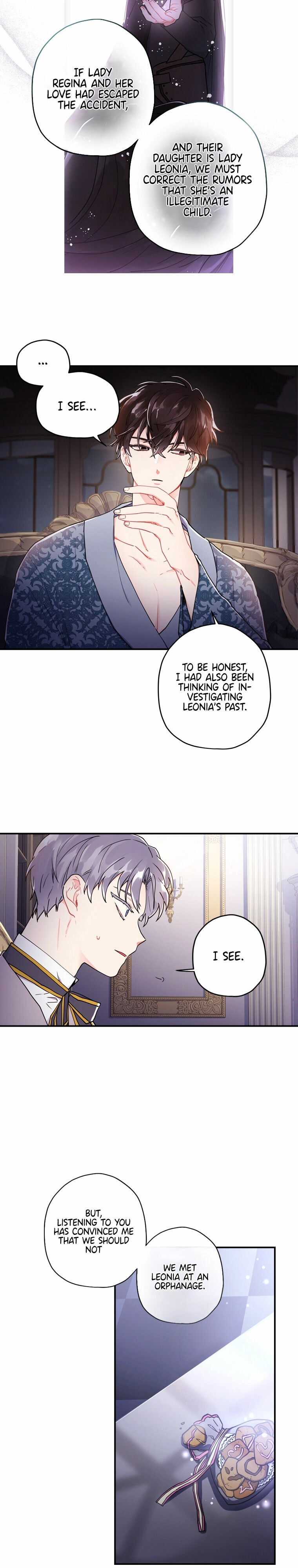 Read The Male Lead's Little Lion Daughter EN Manga Online