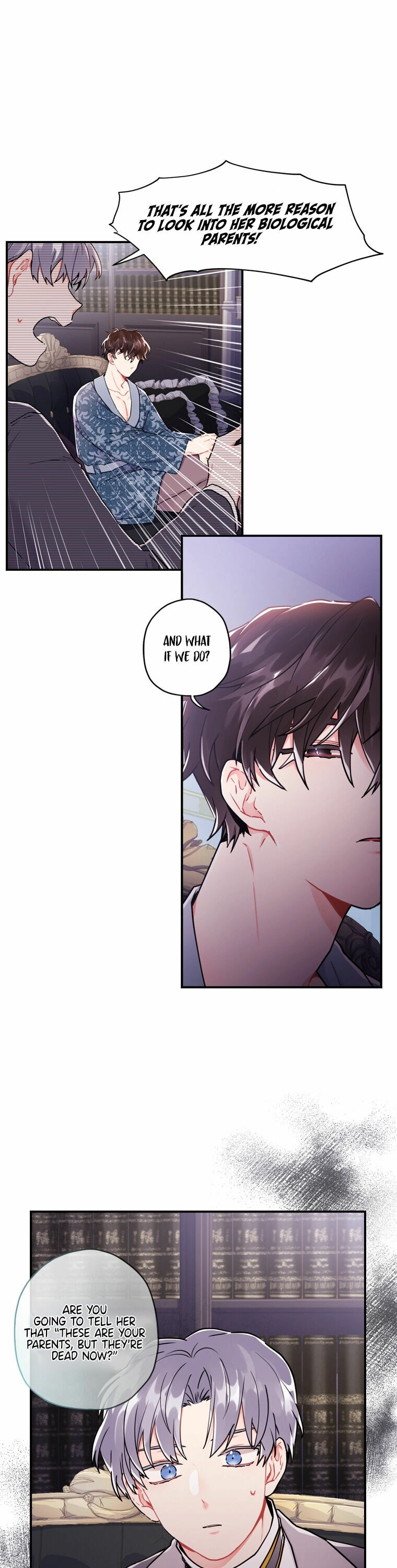 Read The Male Lead's Little Lion Daughter EN Manga Online