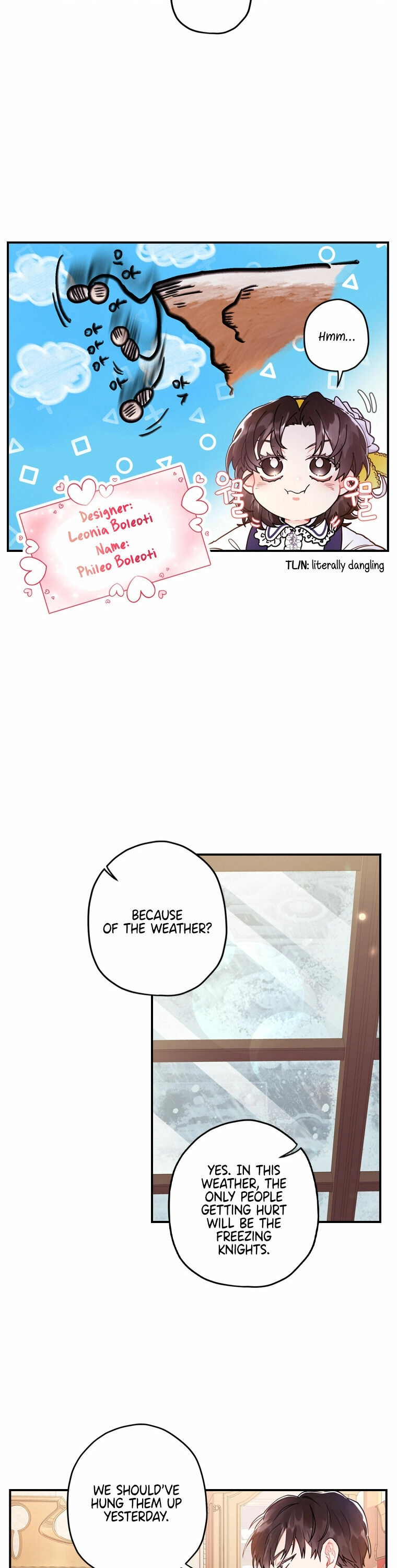 Read The Male Lead's Little Lion Daughter EN Manga Online