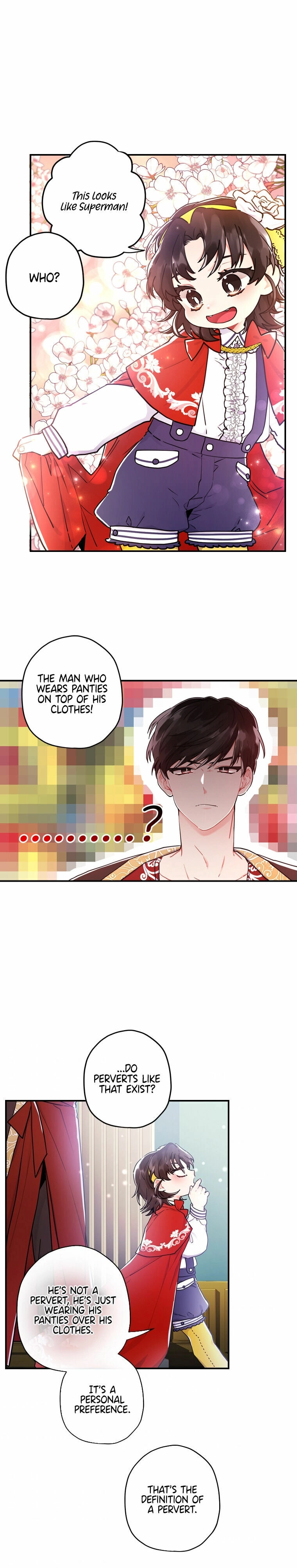 Read The Male Lead's Little Lion Daughter EN Manga Online