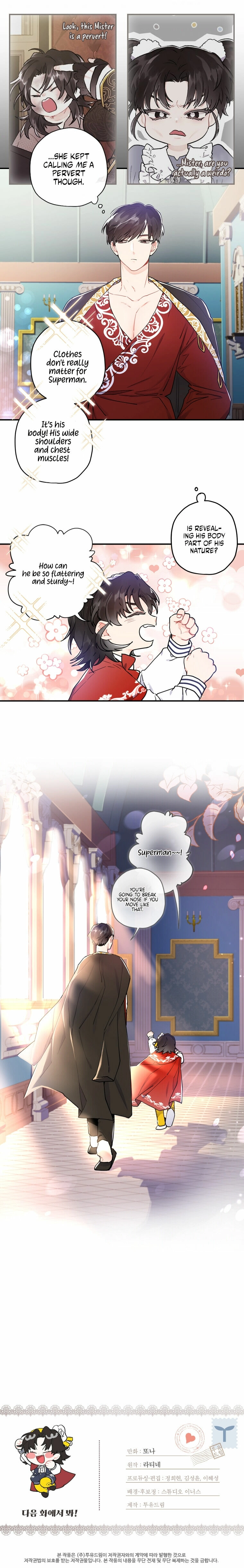 Read The Male Lead's Little Lion Daughter EN Manga Online