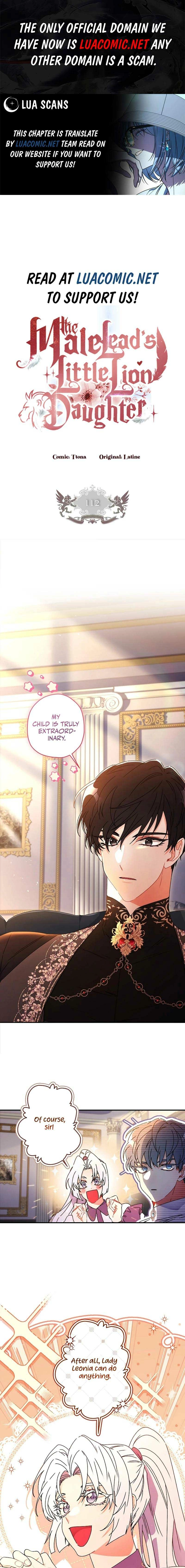 Read The Male Lead's Little Lion Daughter EN Manga Online