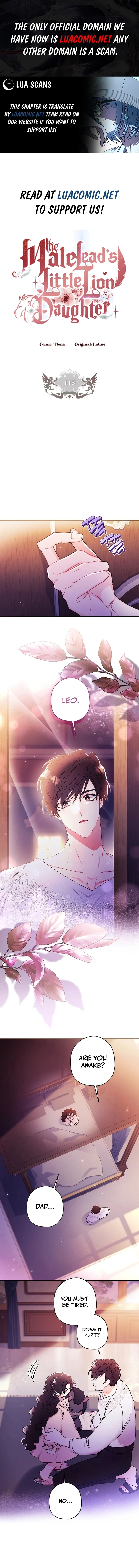 Read The Male Lead's Little Lion Daughter EN Manga Online