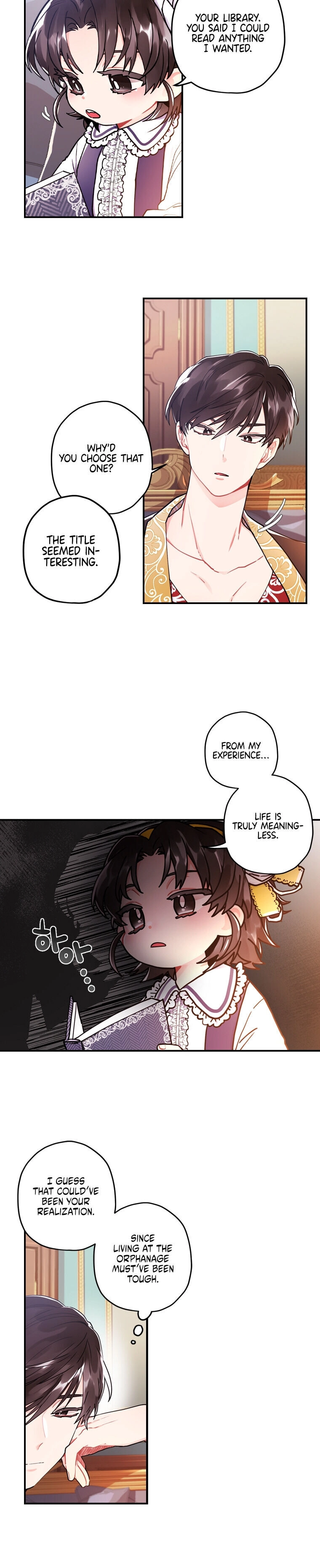 Read The Male Lead's Little Lion Daughter EN Manga Online