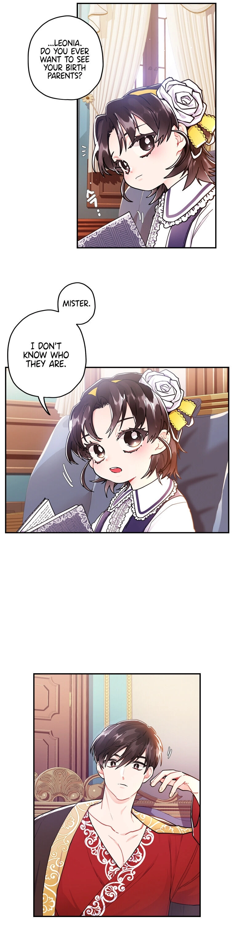 Read The Male Lead's Little Lion Daughter EN Manga Online