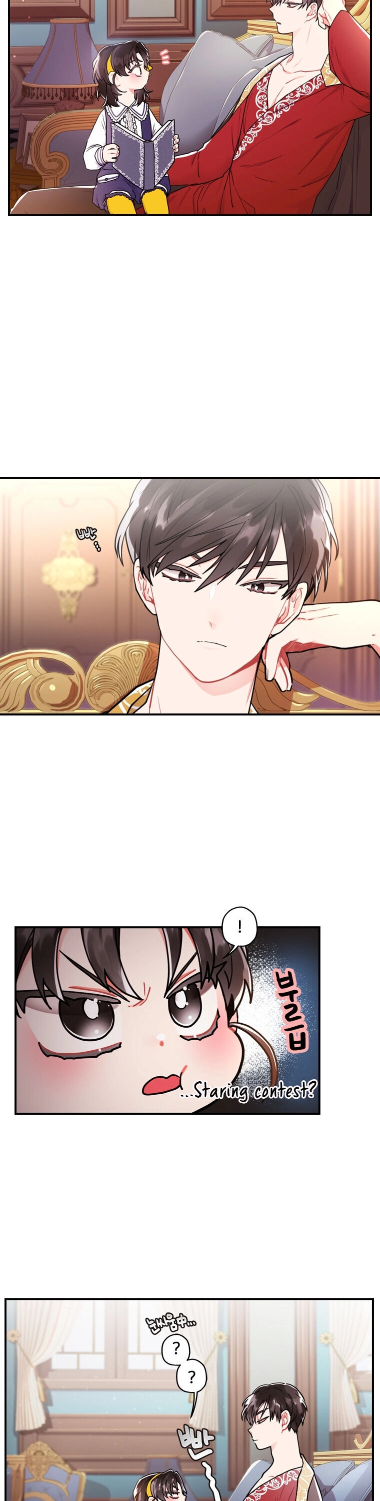 Read The Male Lead's Little Lion Daughter EN Manga Online