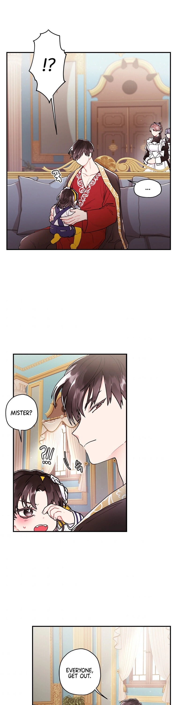 Read The Male Lead's Little Lion Daughter EN Manga Online