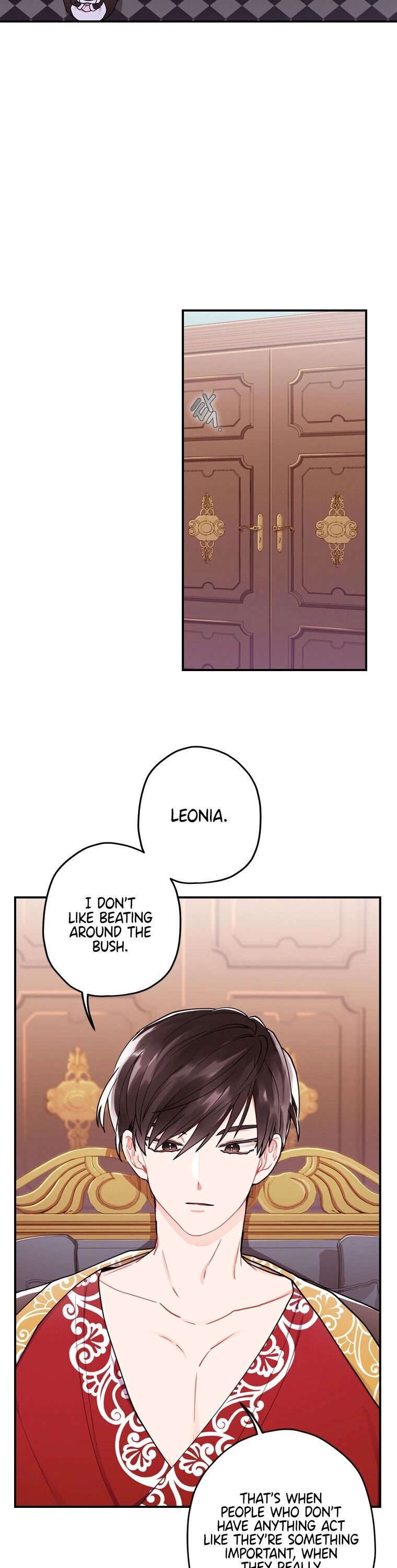 Read The Male Lead's Little Lion Daughter EN Manga Online